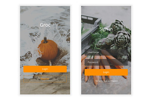 Grocery Shopping Store Figma UI Kit