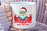 Merry Swiftmas Retro Christmas PNG, an Illustration by Black Bird Studio (Thumbnail 3 of 4)