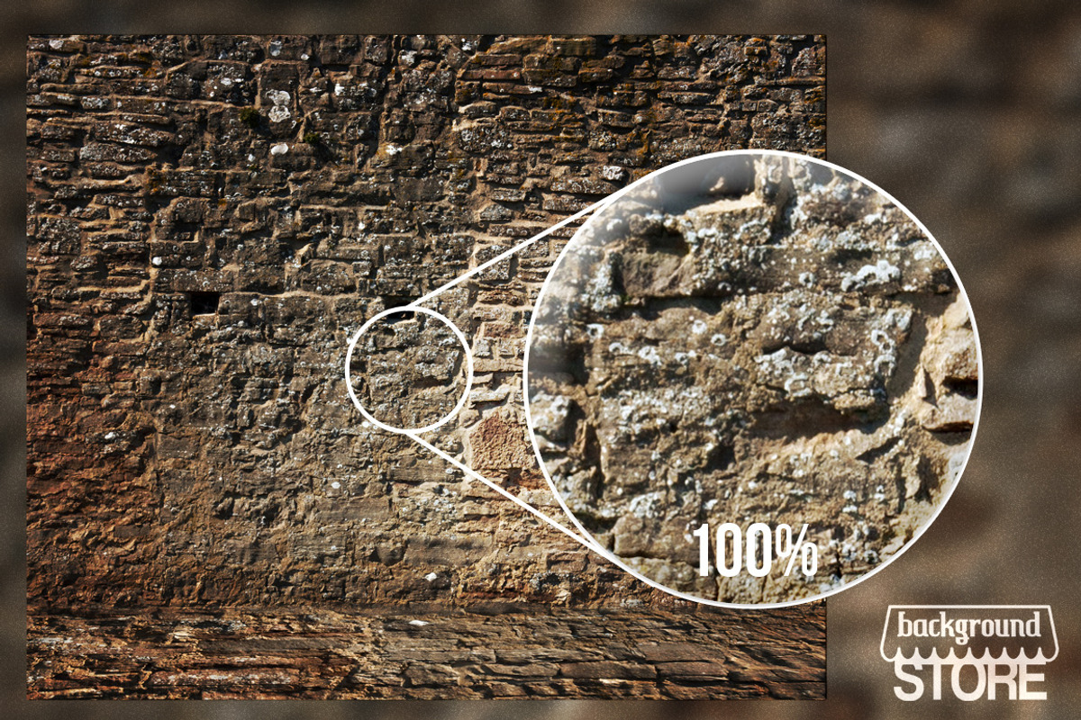 Medieval Stone Wall preview 3