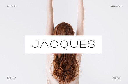 Jacques Display Typeface, a Font by Foxtype