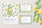 Lemons Wedding Suite, an Invitation Template by Corina Moscu (Thumbnail 4 of 5)