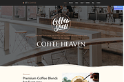 ET Coffee Onepage WordPress Theme, a WordPress Template by LTheme (Thumbnail 1 of 2)