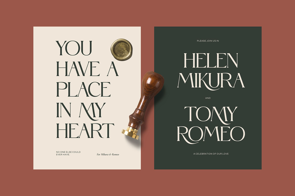 Ronds Mukode-Aesthetic Serif Font, a Serif Font by Fype Co. (Photo 2 of 5)