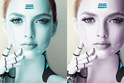 Cyborg Maker Photoshop Action, an Action Add-On by PSD Action (Thumbnail 5 of 7)
