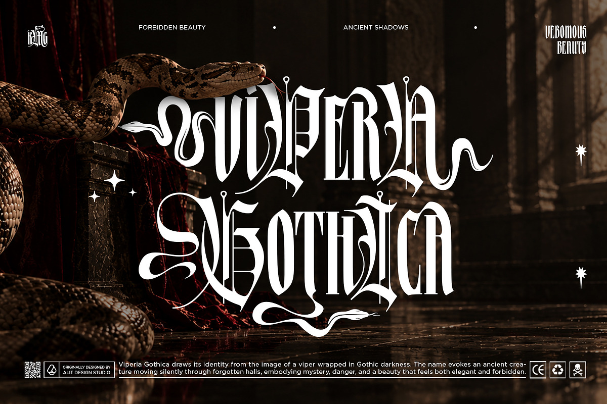 Anakfonta Typeface, a Blackletter Font by alit design (Photo 2 of 20)