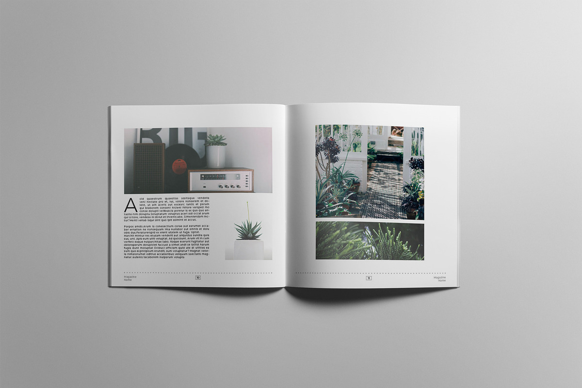 Multipurpose Square Magazine, a Magazine Template by Uloel Design (Photo 7 of 15)