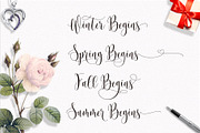 Someday Script Font, a Script Font by Byuly Ayika (Thumbnail 7 of 12)