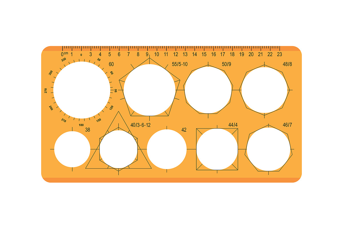 Rulers & Measurement Tools, an Object Graphic by bnrcreativelab (Photo 9 of 17)