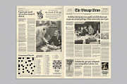 Vintage Newspaper, a Magazine Template by BrandPacks (Thumbnail 3 of 4)