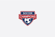 SOCCER BADGE & LABELS VOL1, a Branding & Logo Template by shazi (Thumbnail 4 of 18)