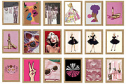 Pink Aesthetic Prints Girly wall art, an Arts & Entertainment Photo by Chipshpow Graphics (Thumbnail 6 of 8)