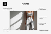 Wide Cotton Pants Studio Mockup PSD, a Bottom Mockup by 1001 mockups (Thumbnail 2 of 9)