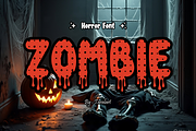 Halloween Blood - Spooky Font, a Sans Serif Font by KiddoGlyphs Studio (Thumbnail 2 of 6)