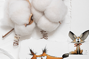 40 Quirky Fox Clipart Set, an Animal Illustration by Pati Charm Studio (Thumbnail 8 of 8)