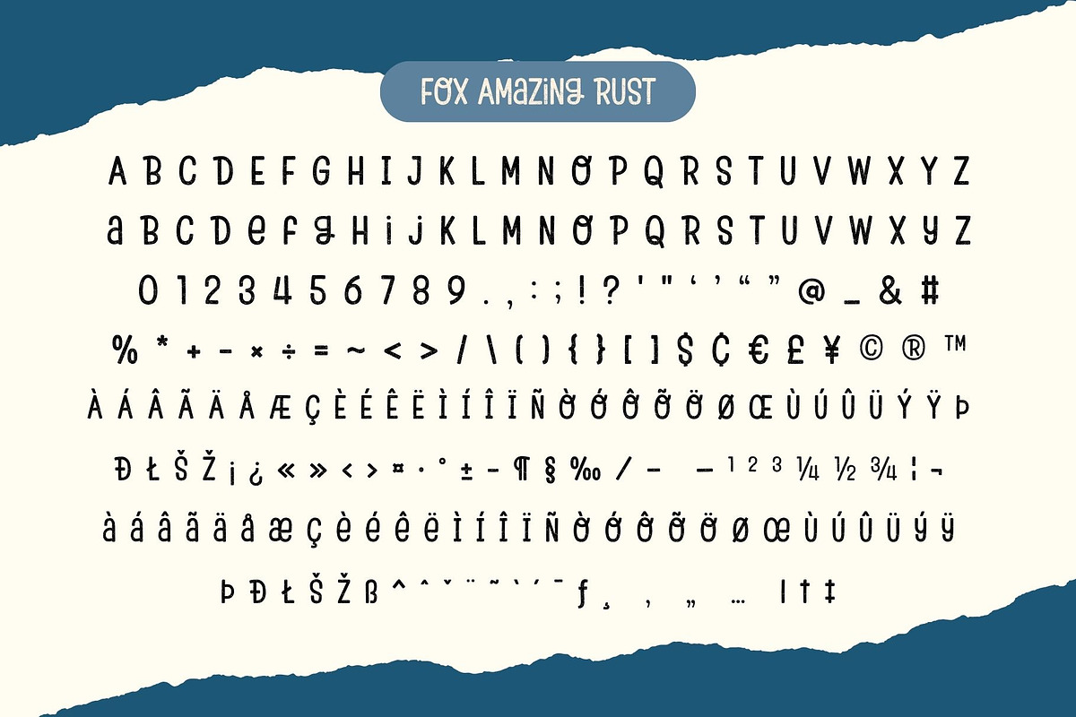 Fox Amazing : 5 Font Styles, a Handwritten Font by Fox7 By Rattana (Photo 10 of 14)
