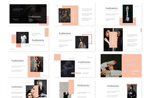 Fashionista - Google Slides Template