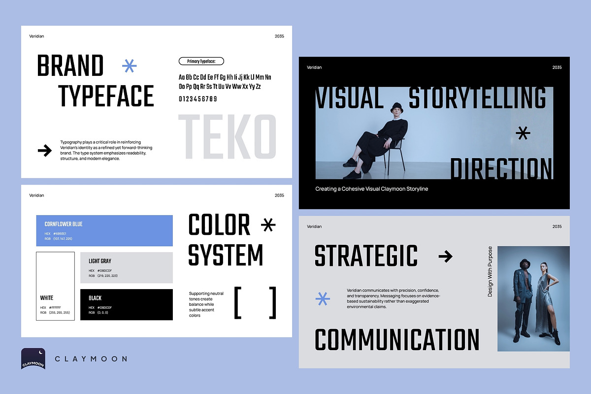Bold Brand Identity Presentation, a Presentation Template by Claymoon Lab (Photo 5 of 7)