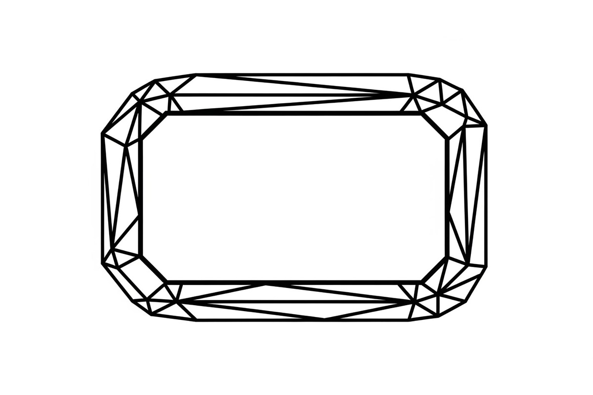 Geometric Polygon Frame Bundle, an Illustration by Creativeshirt (Photo 8 of 31)