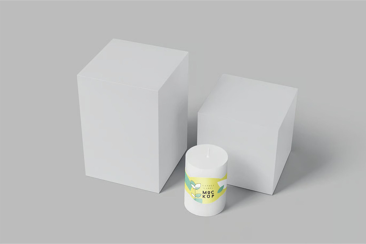 Candle Mockup, a Product Mockup by megostudi0 (Photo 3 of 7)