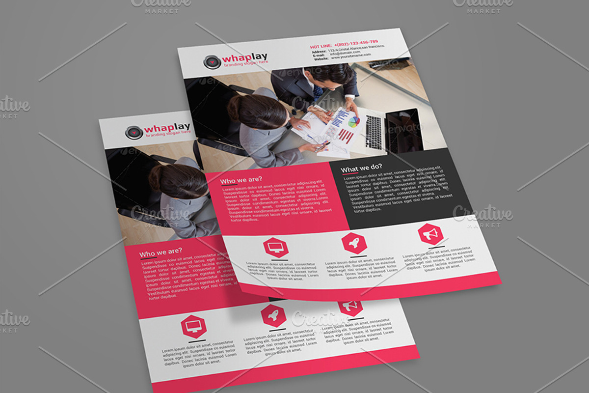 Corporate Flyer- MS word, a Flyer Template by Cristal Pioneer (Photo 16 of 17)