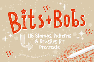 Bits + Bobs - Procreate Brushes