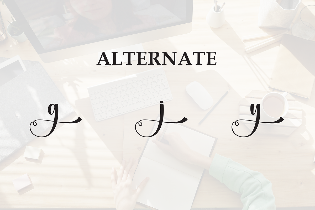 Stayhome | Script Font, a Handwritten Font by Scratchones (Photo 8 of 9)