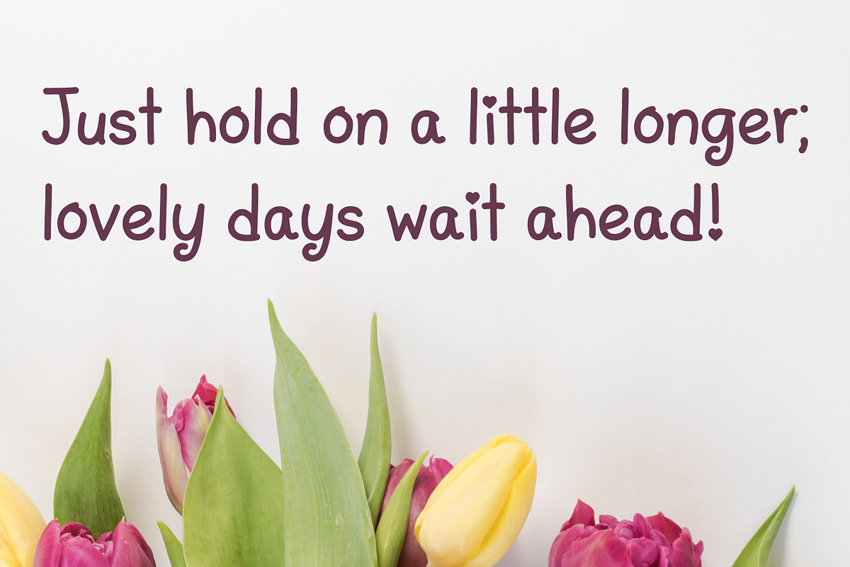 Darling Diary Font, a Handwritten Font by noonsun (Photo 4 of 5)