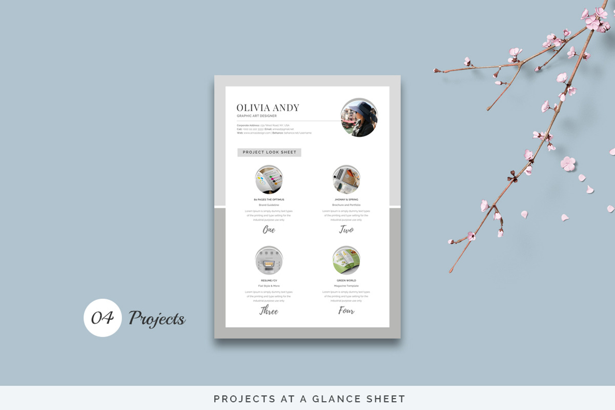 Olivia Multipurpose Pack + BONUS, a Brochure Template by Typography Prime (Photo 11 of 14)