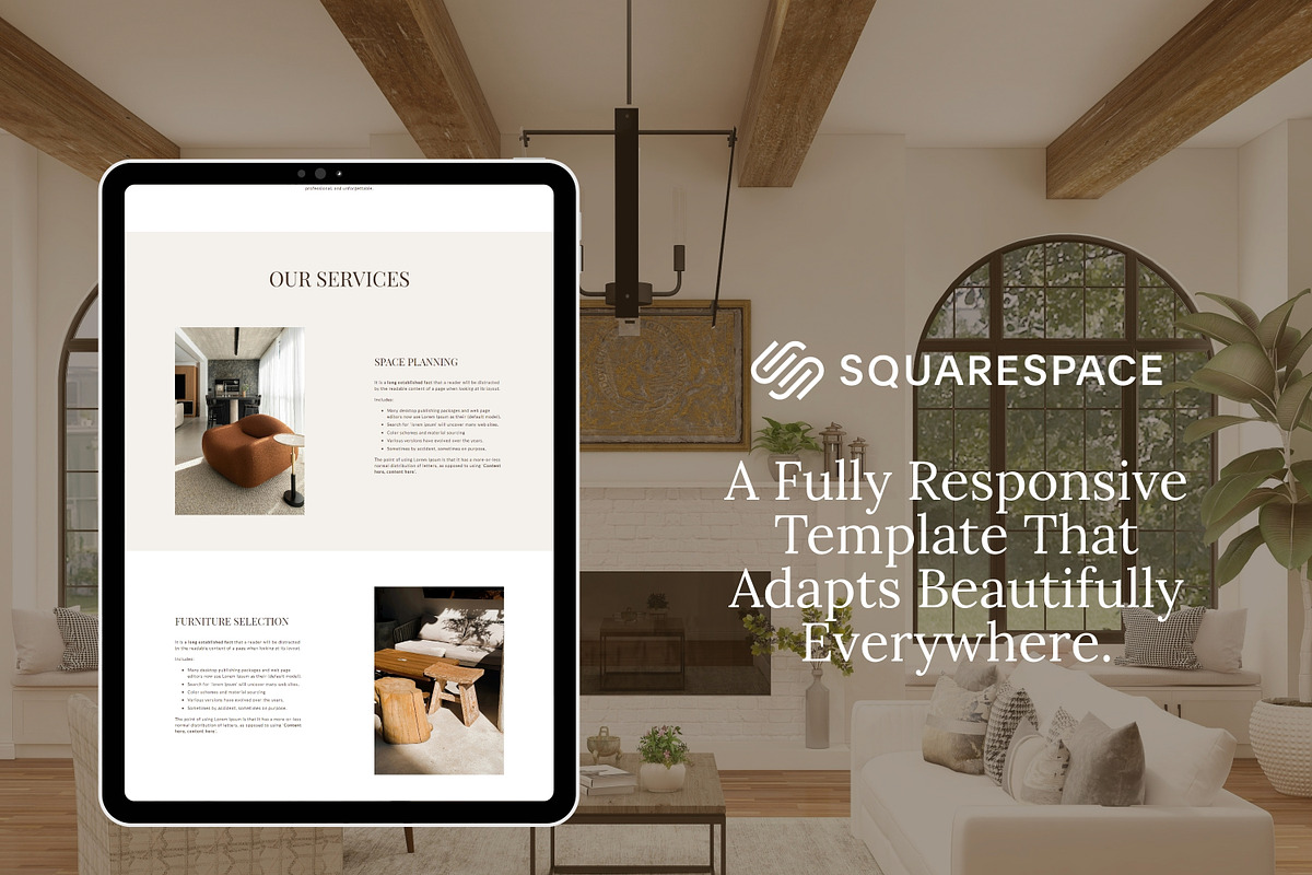 Interior Design Squarespace Template, a Squarespace Template by Sofia Designs (Photo 6 of 6)