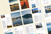 Magazine template bilingual layout, a Magazine Template by Alexandra Piros Design (Thumbnail 14 of 14)
