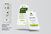 Mobile App Mockup, a Device Mockup by zpackcreative (Thumbnail 1 of 5)