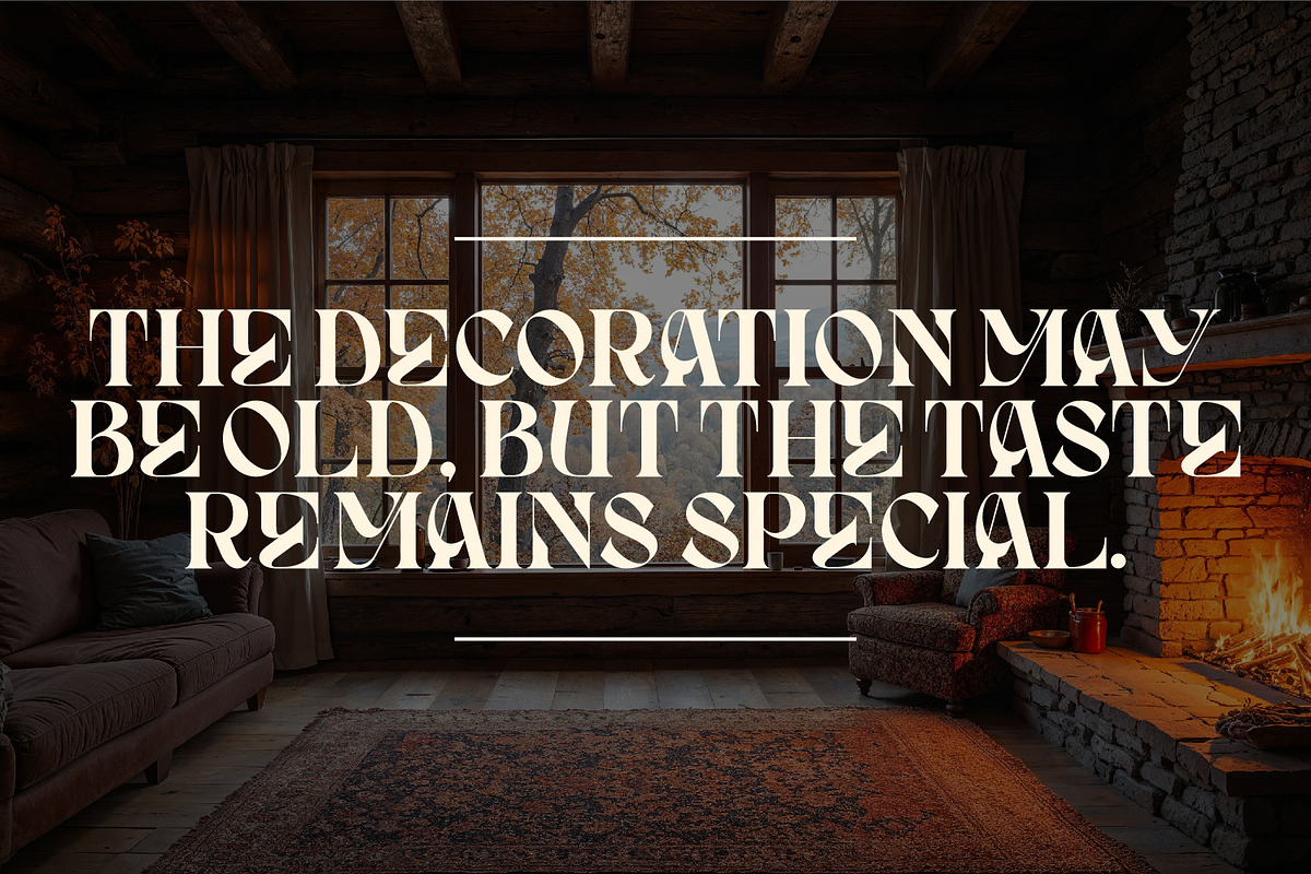 Mofaged - Serif Typeface Font, a Serif Font by Rishsketch (Photo 6 of 15)