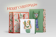 Christmas Puppies, a Seasonal Illustration by YuNa (Thumbnail 11 of 11)