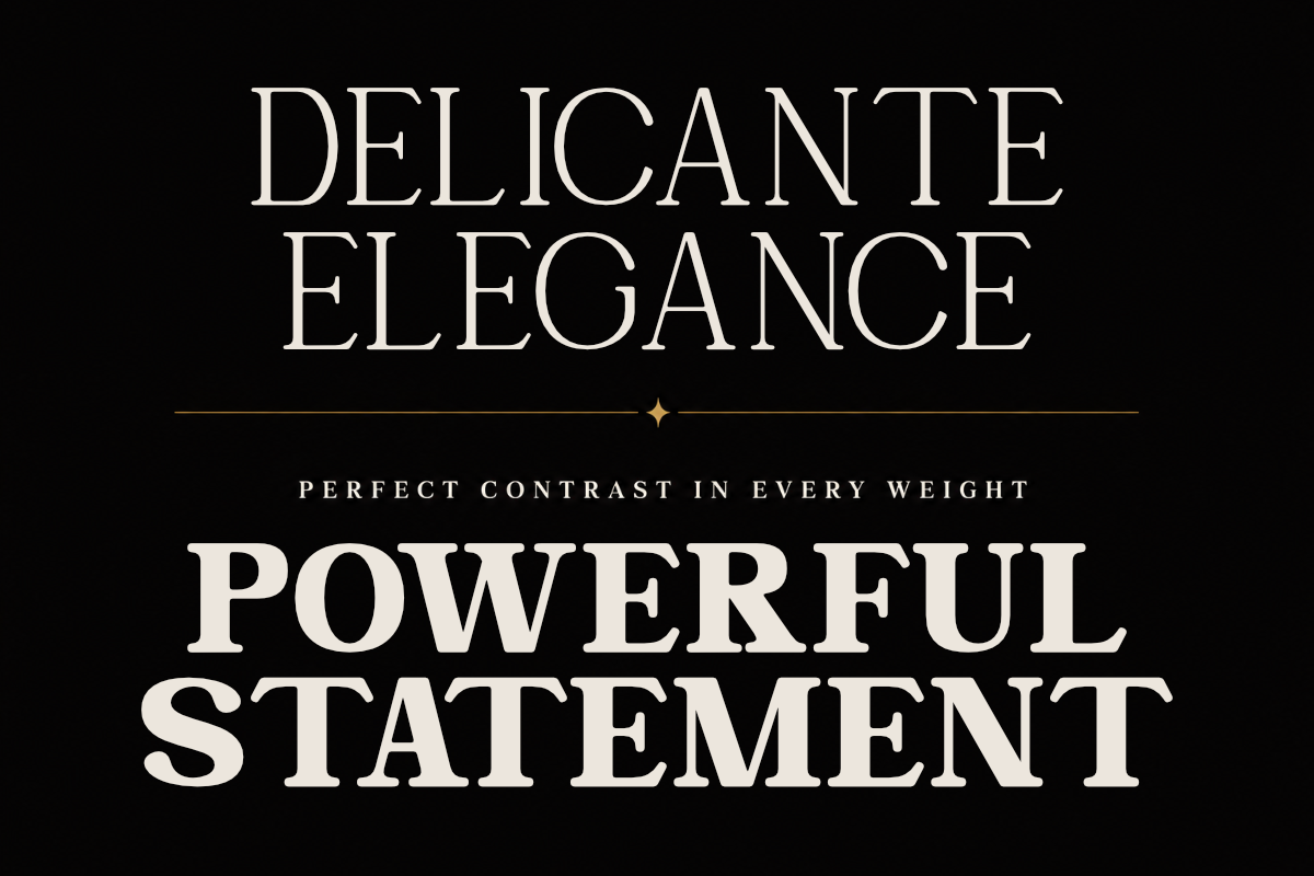 Sendra – Modern Serif Family, a Serif Font by Muksal Creative (Photo 3 of 11)