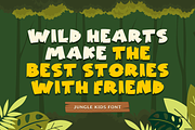 Jungle Kids - Kids Font, a Handwritten Font by Mozatype (Thumbnail 4 of 8)