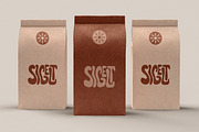 Paper coffee bag mockup collection, a Cups & Container Mockup by Sigelt (Thumbnail 10 of 11)