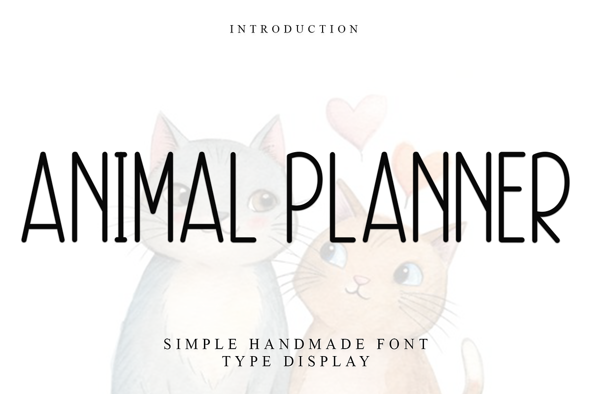 Animal Planner, a Handwritten Font by FreshTypeINK (Photo 1 of 7)