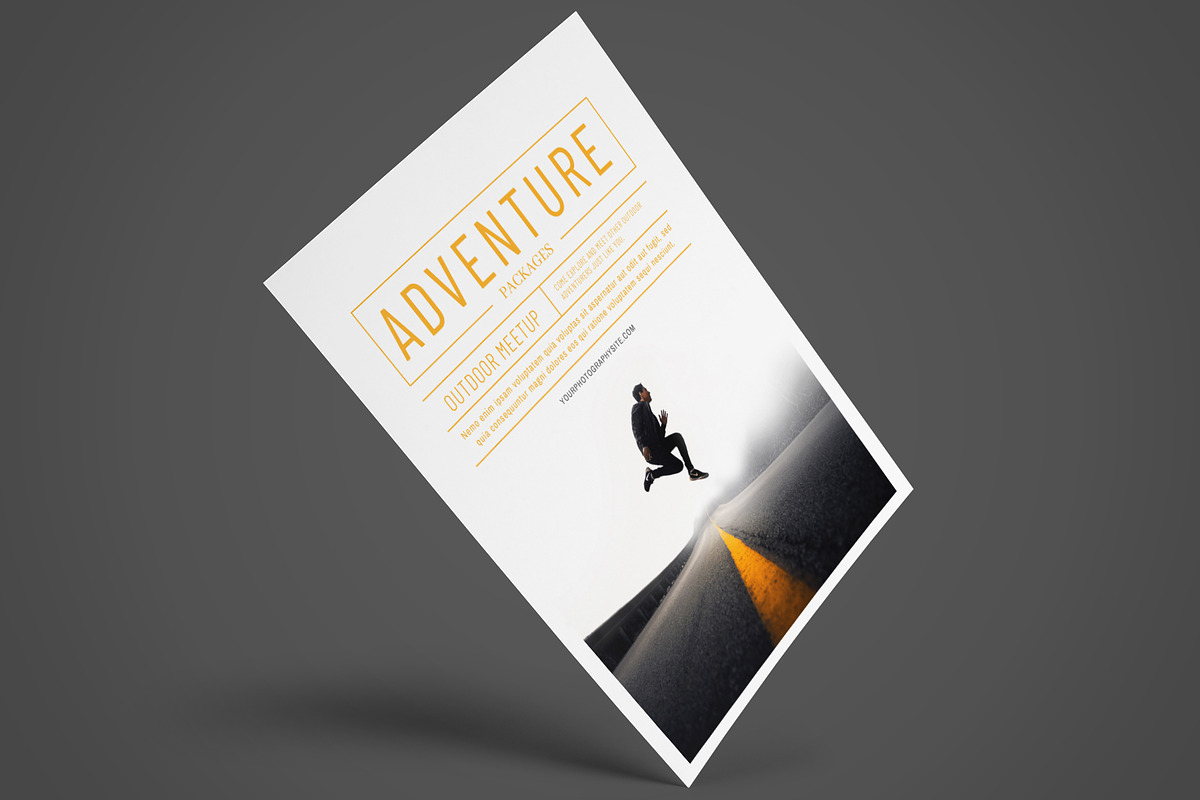 Minimal Event Flyers AI+PSD 7 in 1, a Flyer Template by Everyday Monster Creative (Photo 5 of 6)
