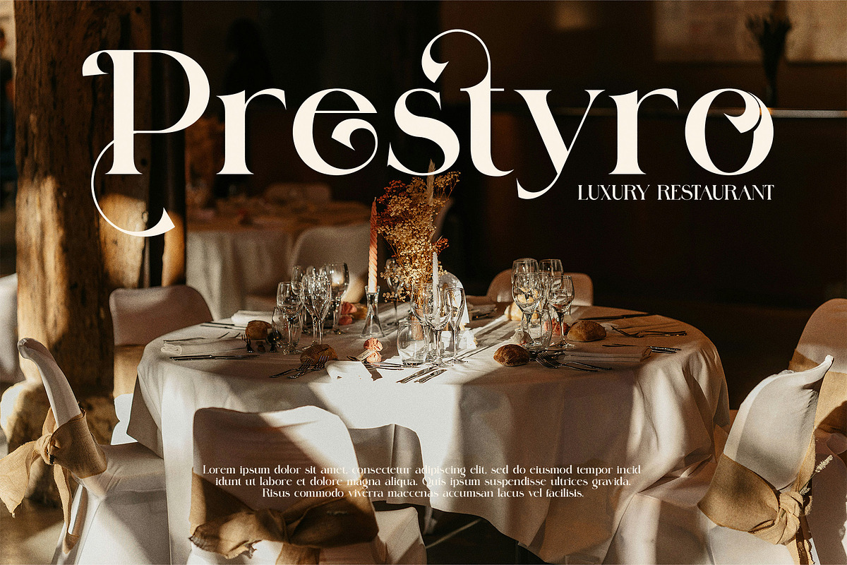 Sintta Elegant Serif Font, a Serif Font by Perfectype (Photo 6 of 8)