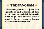 Postgate - Modern Art Deco Sans Font, a Sans Serif Font by Typia Nesia (Thumbnail 7 of 13)