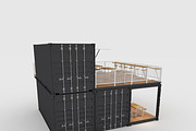 3D Model Container Cafe 7, an Architecture 3D Model by SR 3D Visual (Thumbnail 10 of 24)