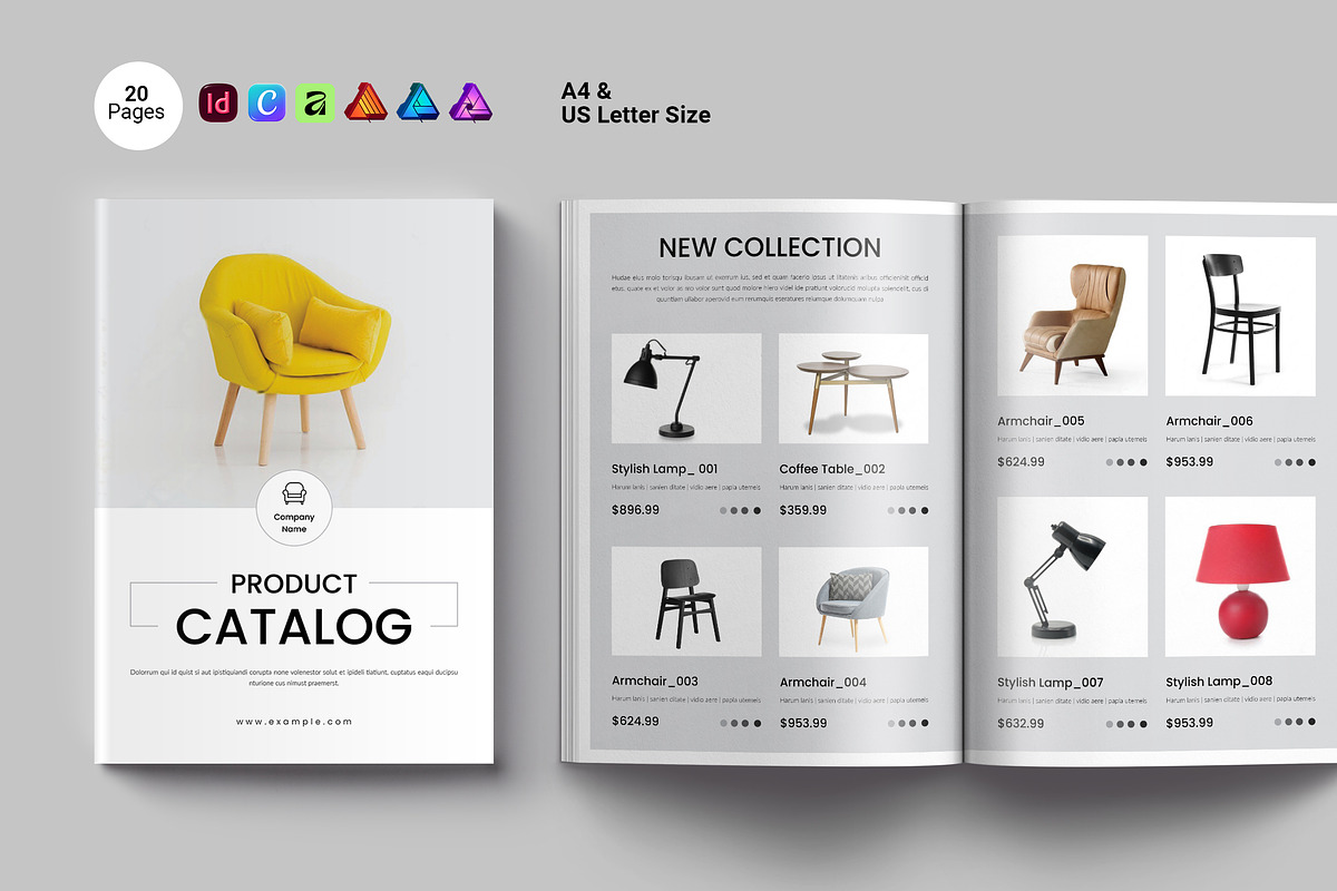 Product Catalog Layout Template, a Brochure Template by Spark_Creative (Photo 1 of 14)