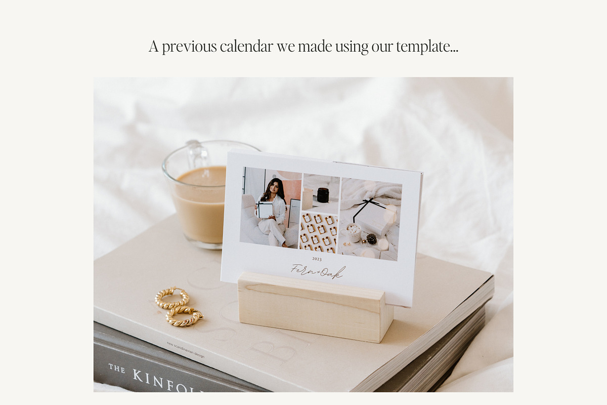2025 Photo Calendar Canva Template, a Templates & Theme by Fern and Oak Creative (Photo 4 of 7)