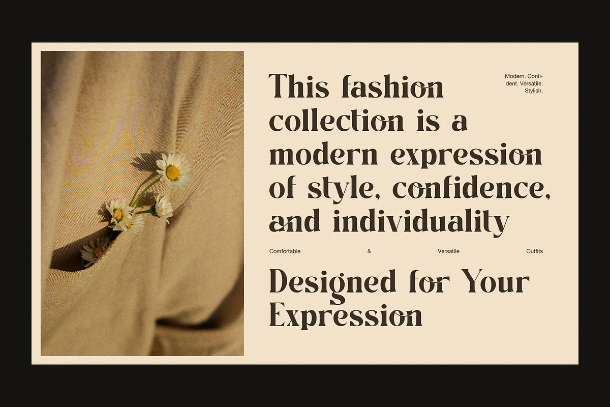Cikon Luxury Fashion Serif Font, a Serif Font by Graphicxell (Photo 5 of 8)
