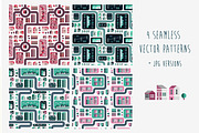 Flat Town Infographic Elements., an Icon by bum katrin (Thumbnail 4 of 4)