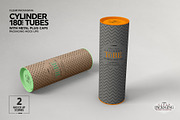 180mm Cylinder Tube Packaging Mockup, a Cups & Container Mockup by INCDesign (Thumbnail 11 of 12)