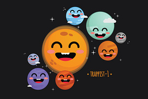 Trappist-1 Cute System
