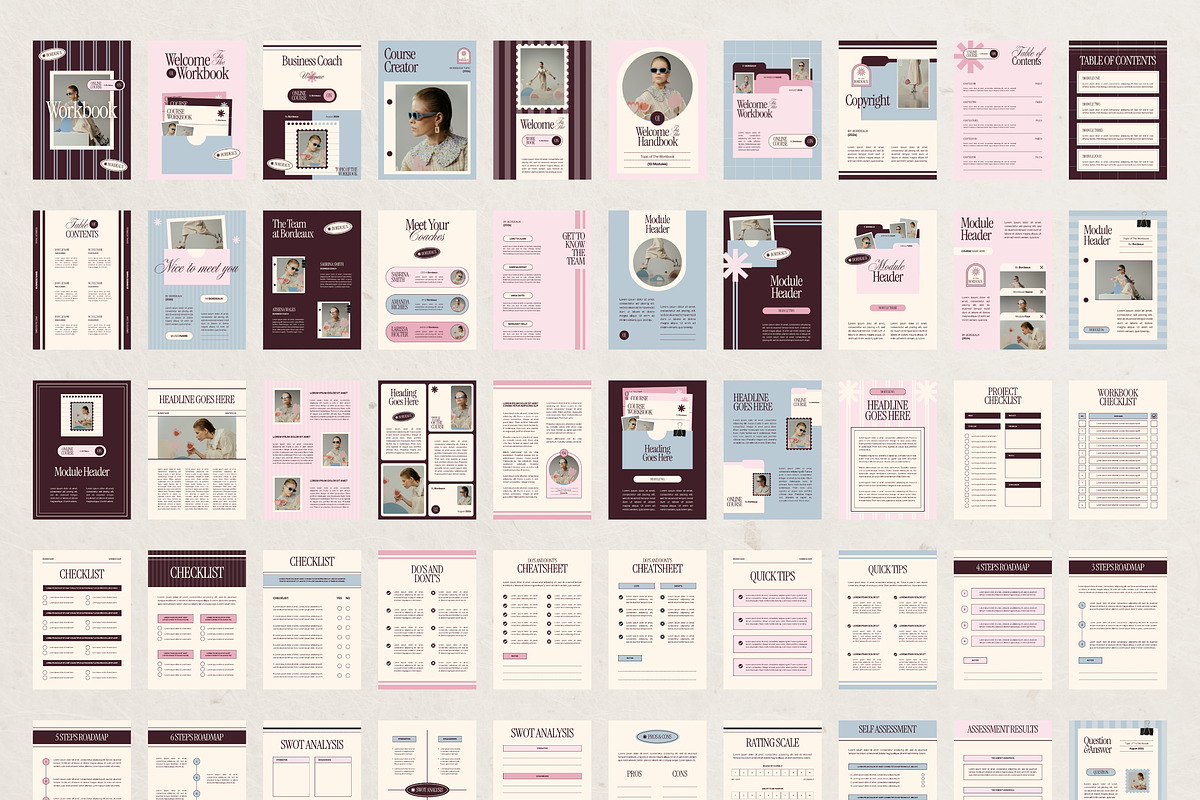 Canva Workbook Template for Coaches, a Magazine Template by Branding Babe Co. (Photo 7 of 10)