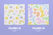 Pastel Pattern Set, a Pattern Graphic by Dedraw Studio (Thumbnail 9 of 20)