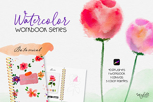 Watercolor Workbook Botanical